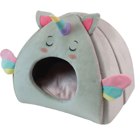 Cuccia extra morbida Fluffy con fondo antiscivolo per cani e gatti
