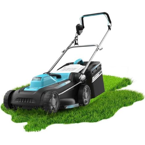Cecotec Tondeuse à Gazon à câble Terrenator 360 Flex Z. 1500 W, Largeur de Coupe 36 cm, Changement de Hauteur, système Z-Tech