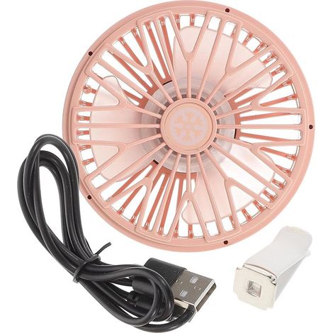 Portable USB pour Voiture Petit Ventilateur et en Abs (1/5)