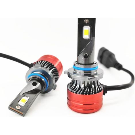 Geeignet für 9005/HB3-Lampen, 6000 K, 14000 Lumen, 700 % höhere Helligkeit, Plug-and-Play, Direktinstallation, Nebellampen, 2er-Packung (1/4)