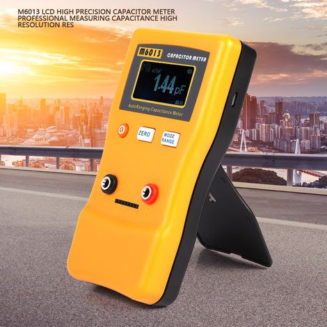 M6013 Capacimètre LCD Haute Précision Professionnel Mesure Capacité Résistance (1/5)