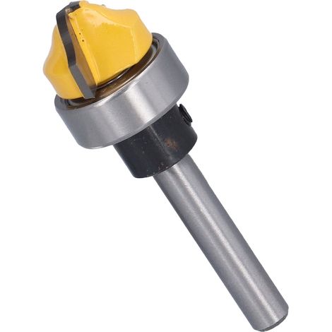 Fraise à bois carbure de tungstène, queue 1/4in, mèche moulure Ogee pour défonceuse, coupe rainure décorative, outillage menuiserie professionnel, 1 pièce. (1/5)