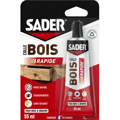 Schneller Holzleim, 55ml Tube.