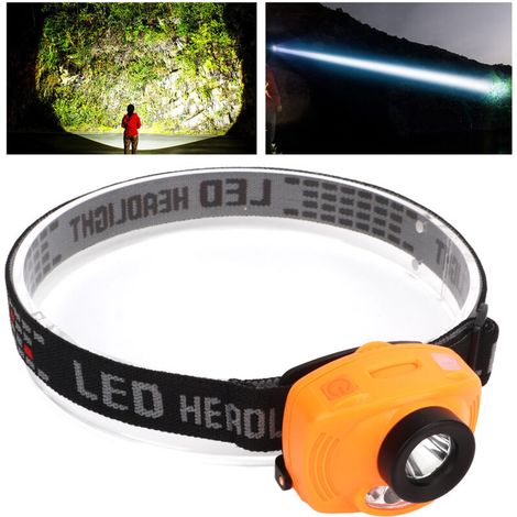 [NEVER USED] Mini TPU ABS LED Headlamp, Super Bright Infrared LED Headlamp for Outdoor Camping and Fishing