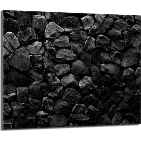Protector de cristal para encimera de cocina 60x52 Piedras (1/5)