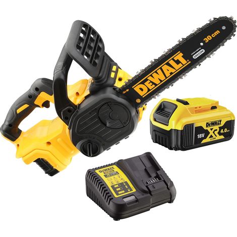 Dewalt DCM565M1 18v XR 30cm Cordless Chainsaw Brushless - 1 x 4.0ah Battery (1/4)