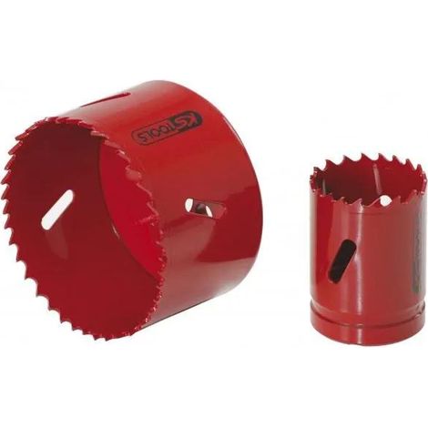 Sierra de corona ks tools 37 mm metálico hss bimetal