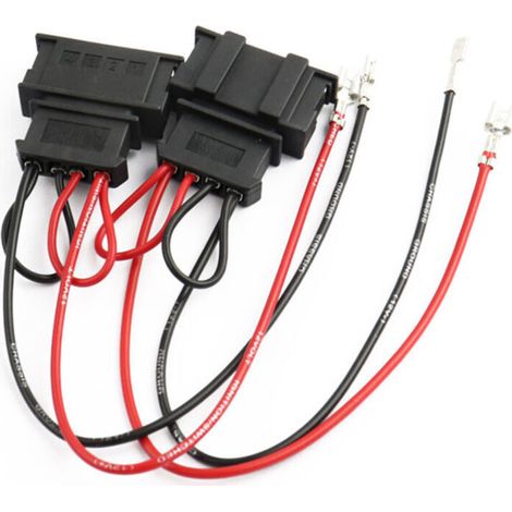 Lntyq 2 pièces, adaptateur de connecteur, compatible avec VW GLI GTI Beetle Golf Passat Polo (1/4)