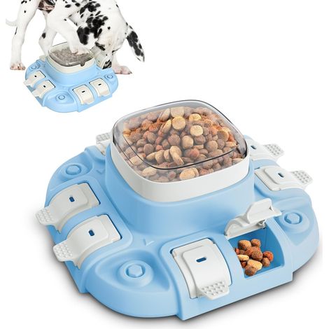 Jouet d'Occupation Puzzle pour Chien Gamelle Anti-Glouton Distributeur de Croquettes Interactif (1/5)