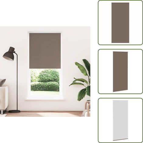 Verdunkelungsrollo Verdunklungsrollo100 x 230 cm coffee - Fensterrollo - Verdunkelungsrollo - Raffstore - Rollo Braun - Blickdichtes Rollo (1/5)