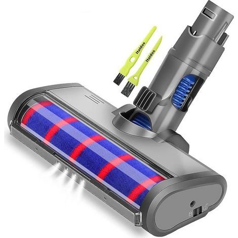 Kompatible Bürste für Dyson V6 DC58 DC59 DC61 DC62 mit weicher Walze für Hartböden und Parkett, Bürste mit LED-Licht (1/4)