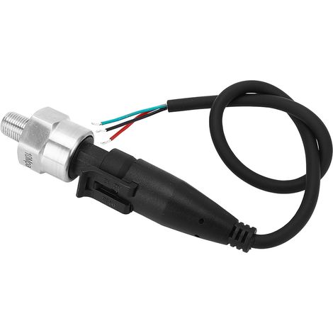Capteur de pression 0-10Mpa, transmetteur en acier inoxydable, filetage 1/8in 27NPT, sortie 0.5-4.5V, pour huile, carburant, air, eau (1/5)