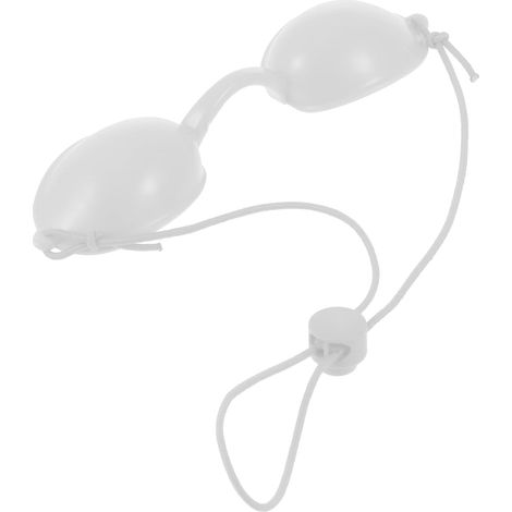 Lunettes de protection pour lit de bronzage, coques oculaires en silicone souple, écrans anti-UV, patchs de sécurité pour yeux, épilation et soins esthétiques, matériel professionnel. (1/5)