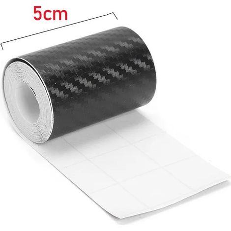 (1 m,largeur 5 cm) Bande adhésive de protection en fibre de carbone nano pour voiture,à coller soi-même,pour seuils de porte et rétroviseurs latéraux Film de protection anti-rayures et imperméable (1/3)
