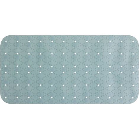 Tapis de bain antidérapant Bleu 70x35 cm (1/4)
