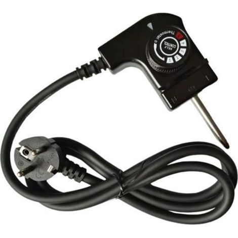 Thermostat Universel pour Plancha Électrique Princess, Jata, Tristar et Plus - 5 Niveaux de Température - 250V 10A 2000W - Câble 1m (1/4)