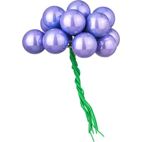 ARPIMEX Box 144 Mini Sfere Natale Vetro D 20 Mm Viola