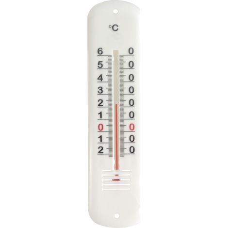 Thermometer Kunststoff 19 cm - Stil