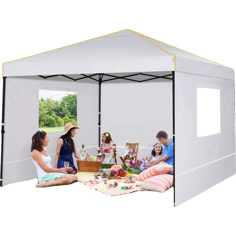 Tente Gazebo, Auvent Imperméable, Pop-Up Portable (1/2)
