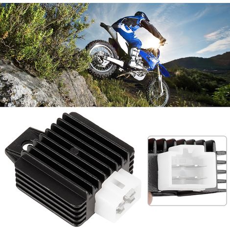 12V Vollwellenregler-Gleichrichter für GY6 50cc 150cc Roller und Motorräder, universelles Ersatzteil, kompatibel mit 4-Takt-Motoren (1/5)