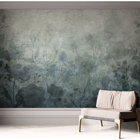 Selbstklebend Tapete modern - Wanddeko für Küche - Klebefolie Wand - luxus Look Pflanzliche Eleganz 312x219 cm (1/5)