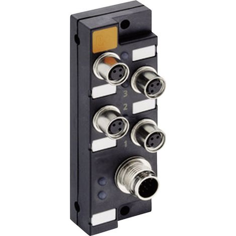 Lumberg Automation ASBSM 4/LED 3 65305 Sensor/Aktorbox passiv M8-Verteiler mit Metallgewinde 1 St.