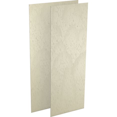 Wedi – Revêtement mural de douche sahara beige 2500x900x6mm – Matériau minéral haut de gamme – Résistant à l'eau et aux chocs thermiques (1/4)