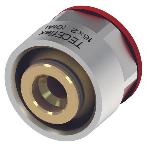 Racor de compresión TECEflex, para tubo de plástico macizo,
