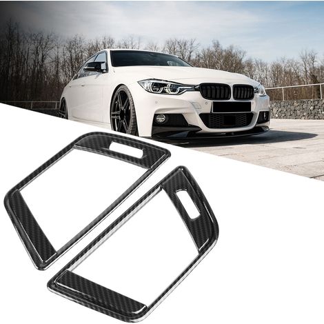 2-teilige Seitenlüftungsabdeckung in Carbonfaser-Optik für BMW 3er F30 2013-2018 (1/5)