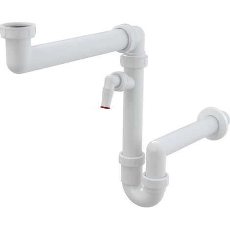 Franke Sifone per lavello sottotop Kubus 2 KNG 110-52 e 110-62 Fragranit+ (1325.00) (1/2)