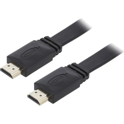 Cable HDMI 2.0 male des deux cotes 3m noir