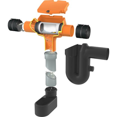 GARANTIA SUPRA-Filtro set di espansione 3 Cristall con uscita diritta