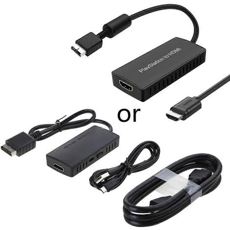 Adaptateur HDMI Haute Efficacité pour PS1, PS2, PS3 - Convertisseur Compatible Console de Jeu (1/4)