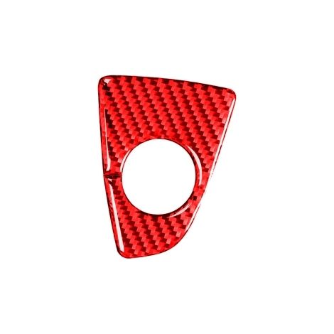 (Conduite à droite A) Compatible avec BMW Série 3 F30 (2013-2018) : Accessoires intérieurs en fibre de carbone pour levier de vitesses, base et cache de panneau, autocollants décoratifs (1/5)