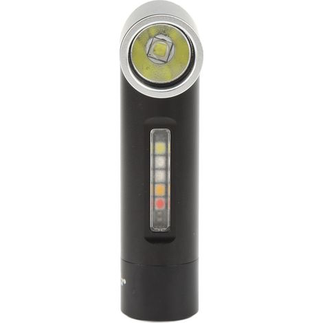 Lampe torche LED rechargeable, pivotante à 90°, 500 lumens, étanche IPX5, éclairage de travail d'urgence (1/5)