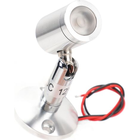 Projecteur LED DC12V à angle réglable, haute luminosité, éclairage indirect d'intérieur, plafonnier, lampe d'accentuation pour vitrine de bijoux, lumière chaude