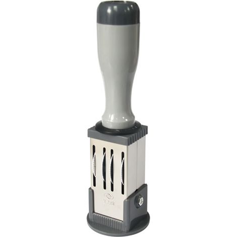 Tampon Date Pour Oeufs - Rouleau Marqueur Argenté - Matériau PP Durable - Usage Cuisine Domestique - 1 Ensemble