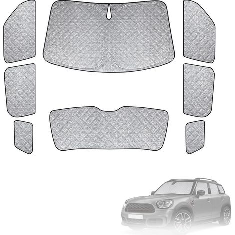 Sonnenschutz Set für Mini Countryman F60/U25 2017-2025, 8-teilig, Ganzjahresschutz (1/5)