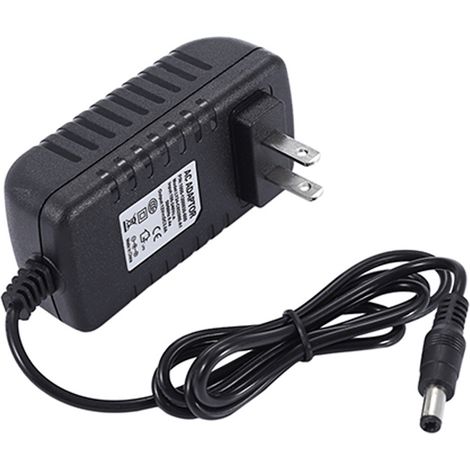 Adaptateur secteur pour transformateur d'éclairage 5 V CC / 100-240 V CA, connecteur mâle 5,5 x 2,1-2,5 mm pour ruban LED