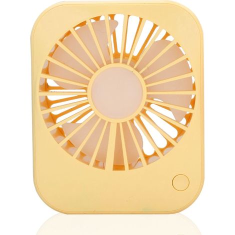 Ventilateur USB, ventilateur portable, mini ventilateur, ventilateur de bureau, ventilateur rechargeable, ventilateur à trois vitesses (1/5)