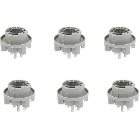 Lot de 6 douilles pour clignotants compatibles avec Mercedes-Benz SL W124 R129 W140 W202 W168 A0008269582 (accessoires Mercedes-Benz) (1/5)