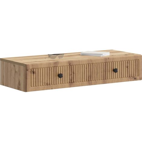 Maison Exclusive - Tavolino da Parete Laterale Rovere Artigianale