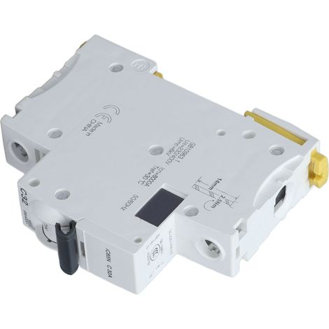 C32 Leitungsschutzschalter, 1-polig, Niederspannungs-Leitungsschutzschalter, DIN-Schienenmontage, 32 A, 230 V/400 V (1/5)