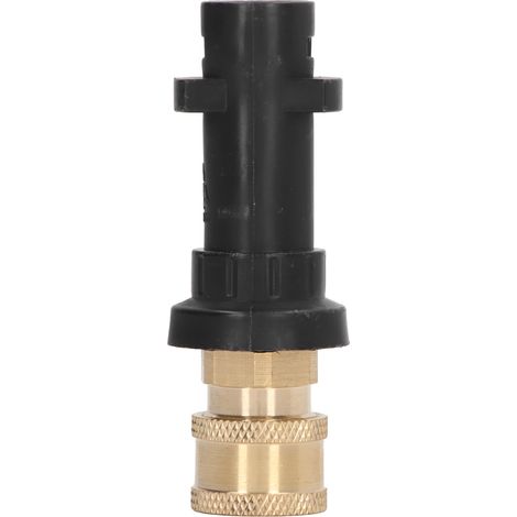 Adaptateur pour pistolet à eau série K, 1/4 pouces, en laiton, PC, 2000PSI, raccord de tuyau haute pression pour le nettoyage