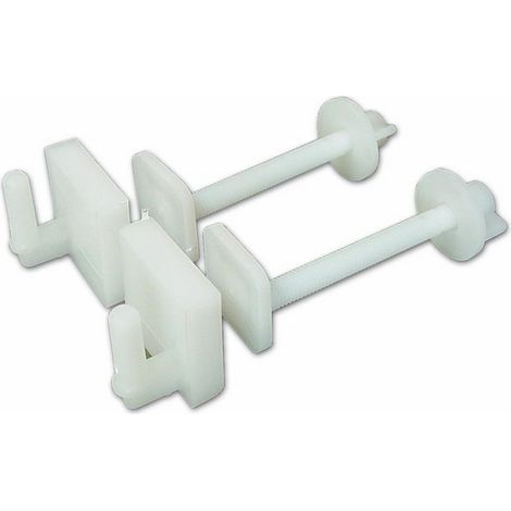 Fissaggi Per Sedile Wc Art 618 In Nylon 1 confezione (1/2)