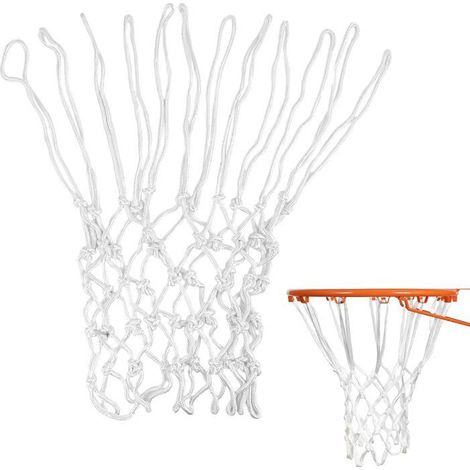 Filet de basket-ball 1 pièce Polyester 12 anneaux Intérieur et extérieur 53,3 cm (1/5)