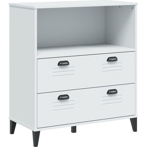 vidaXL Libreria VIKEN Bianca 80x40x80 cm in Legno Multistrato (1/5)