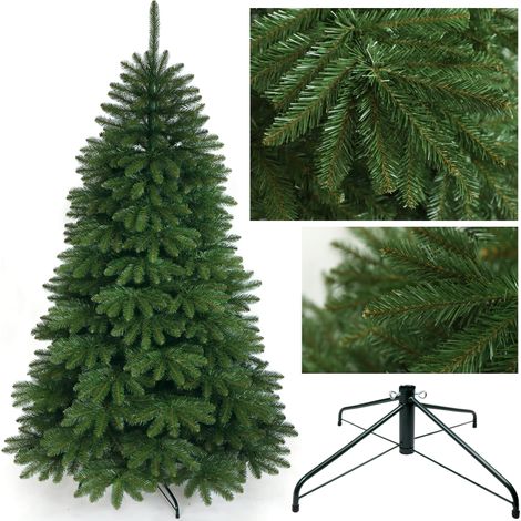 Árbol de Navidad artificial de abeto caucásico de 220 cm. (1/5)