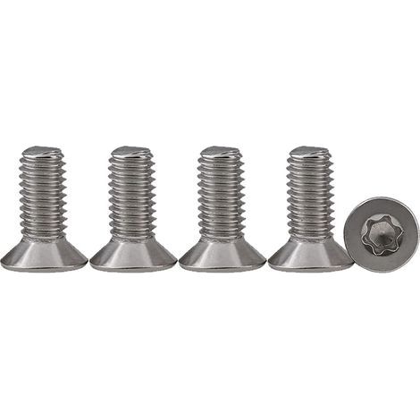 25 pièces M5 x 16 Vis à tête fraisée Vis Torx en acier inoxydable 304 Vis à Métaux Entraînement Standard Vis entièrement filetées Pour l'équipement de machine et les meubles à la maison (1/5)