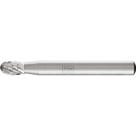 PFERD TOOLS HSS Frässtift Tropfenform O Ø 06x10mm Schaft-Ø 6 mm Z 3 universal mittel fein Spanbrecher (1/2)
